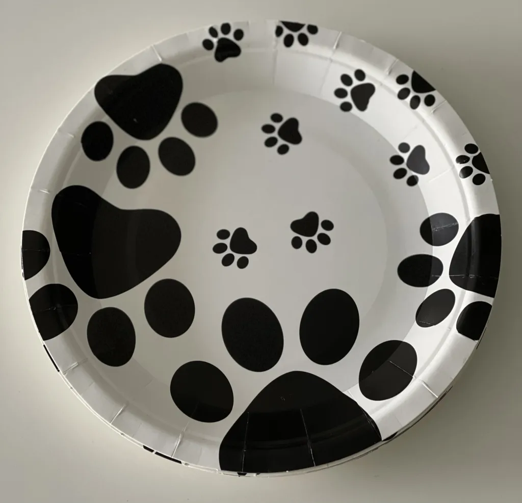 Paw Plates - Dog Themed Party Tableware